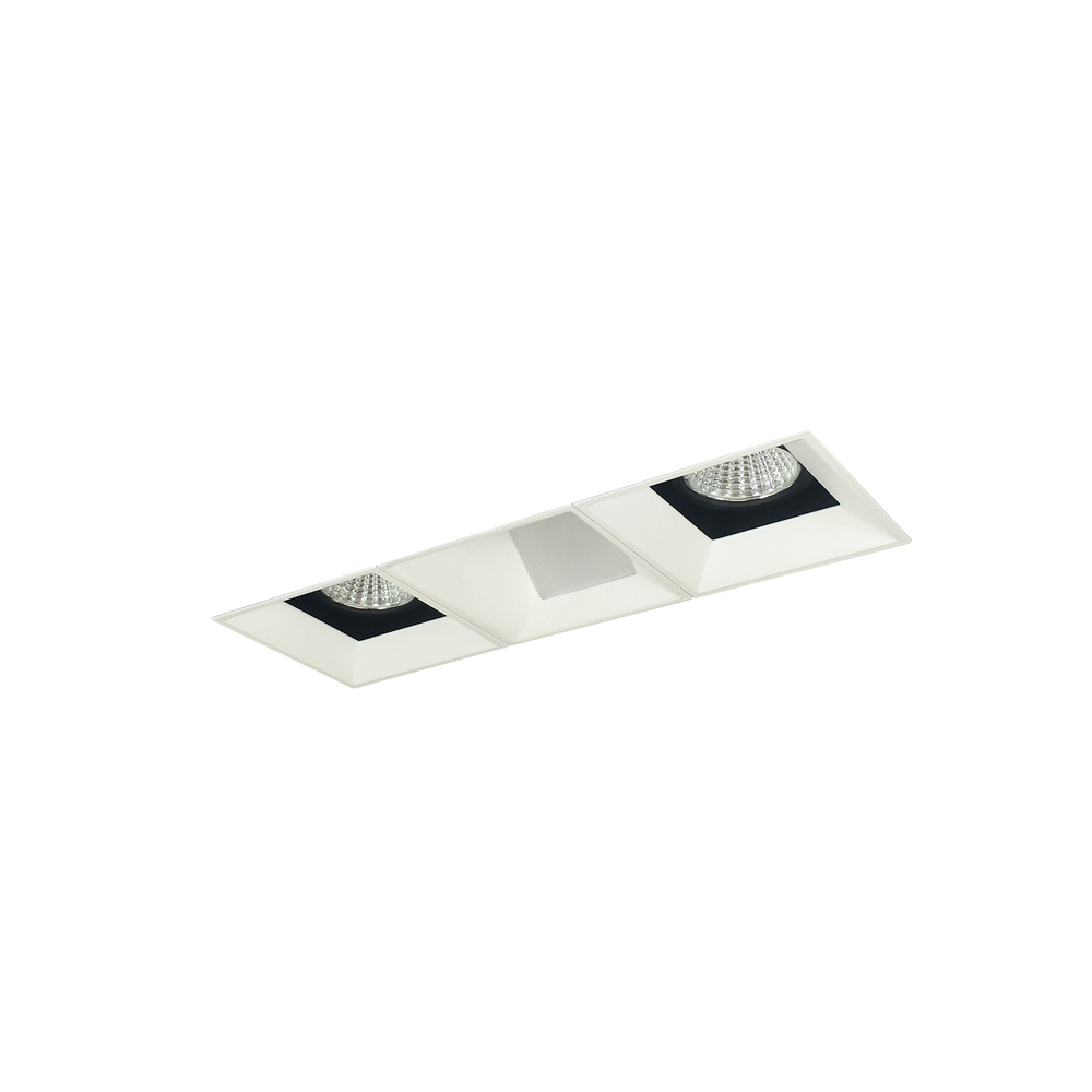 Iolite MLS 3-Head Trimless Reflector Kit, 2700K, 1000lm, Black/MPW Fixed Downlt./Wall Wash Trims