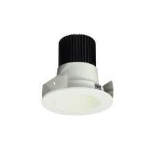 Nora NIOB-2RNDC50XWW - 2" Iolite LED Round Reflector, 800lm / 14W, 5000K, White Reflector / White Flange