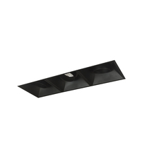 Nora NMIOTL-13-NF-AAA-CDX-10-B - Iolite MLS 3-Head Trimless Reflector Kit, Comfort Dim, 800lm, Black Adj. Snoot Trims