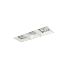 Nora NMIOTL-13-NF-AFF-40X-10-MPW - Iolite MLS 3-Head Trimless Reflector Kit, 4000K, 1000lm, MPW Adj. Snoot/Fixed Downlt. Trims