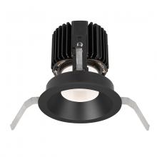 WAC US R4RD1T-F840-BK - Volta Round Shallow Regressed Trim with LED Light Engine