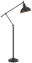 CAL Lighting BO-2689FL-DB - 100W Eupen Metal Adjust Able Floor Lamp With Metal Shade in Bronze Finish