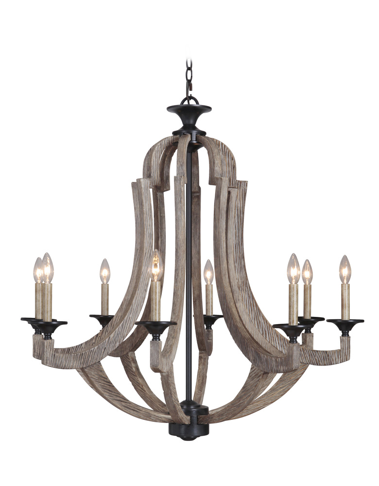 8 Light Chandelier