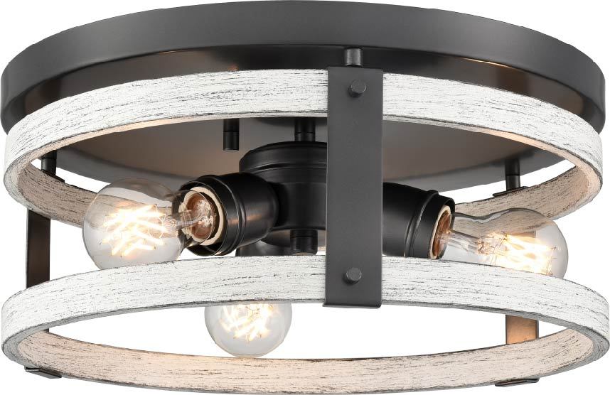 OAKHURST 3 LT FLUSH MOUNT