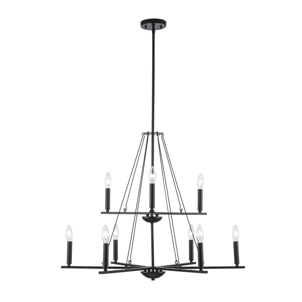 9LT CHAND-2-TIER THIN SPIRAL-B