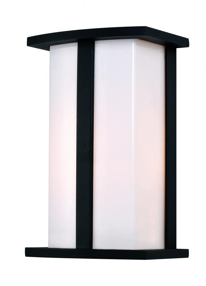1LT WALL LANTERN-BK-CENTER DIV