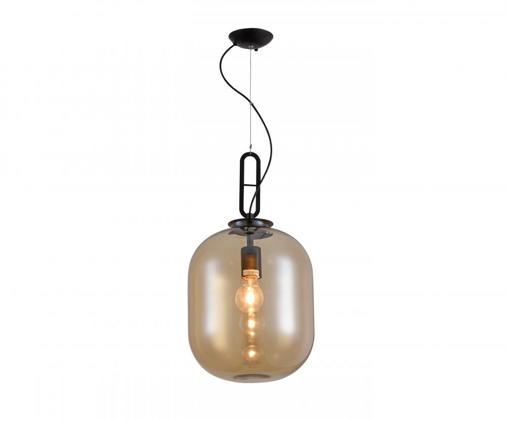 Single Pendant Lighting Matte Black