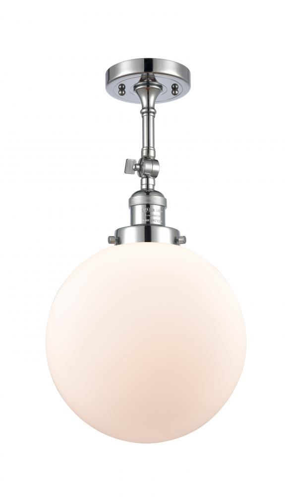 Beacon - 1 Light - 10 inch - Polished Chrome - Adjustable Semi-Flush Mount