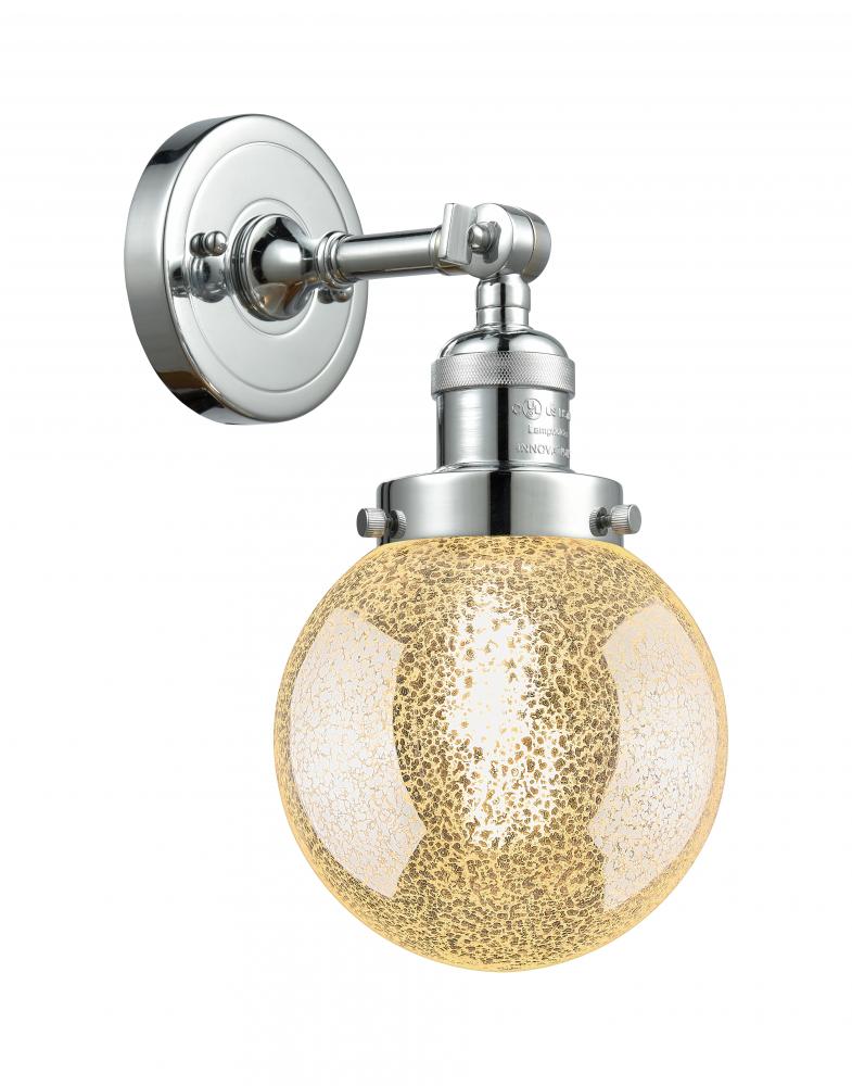 Beacon - 1 Light - 6 inch - Polished Chrome - Adjustable Sconce
