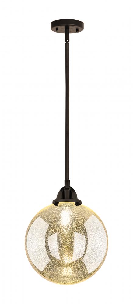 Beacon - 1 Light - 10 inch - Oil Rubbed Bronze - Cord hung - Mini Pendant