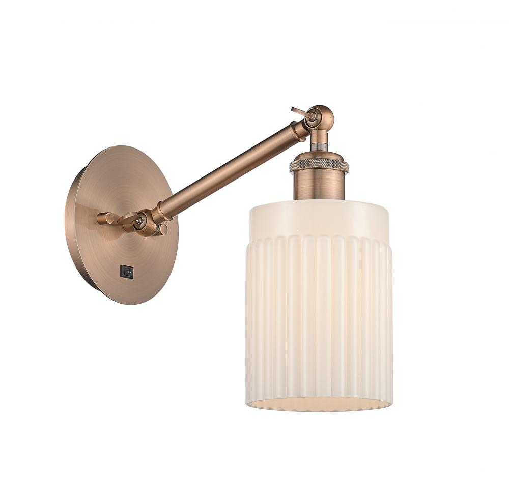 Hadley - 1 Light - 5 inch - Antique Copper - Adjustable Sconce