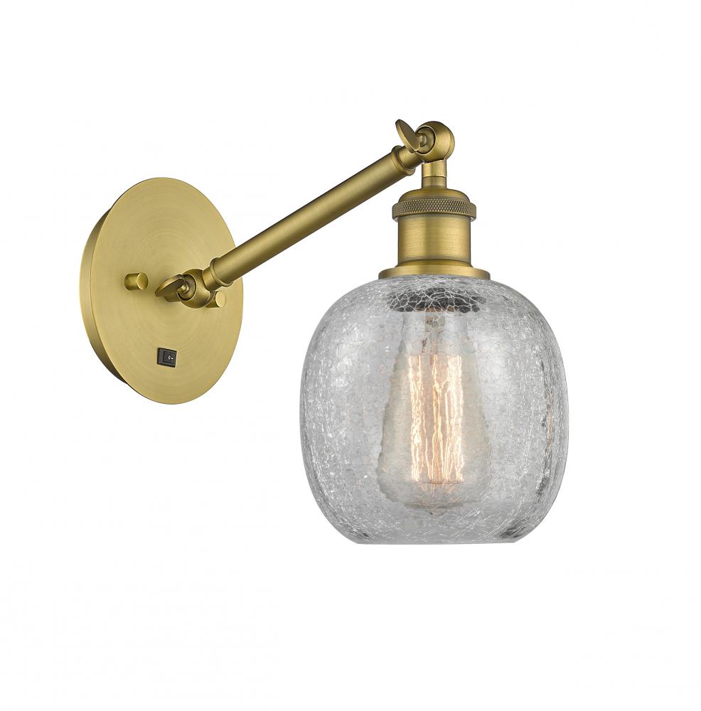 Belfast - 1 Light - 6 inch - Brushed Brass - Adjustable Sconce