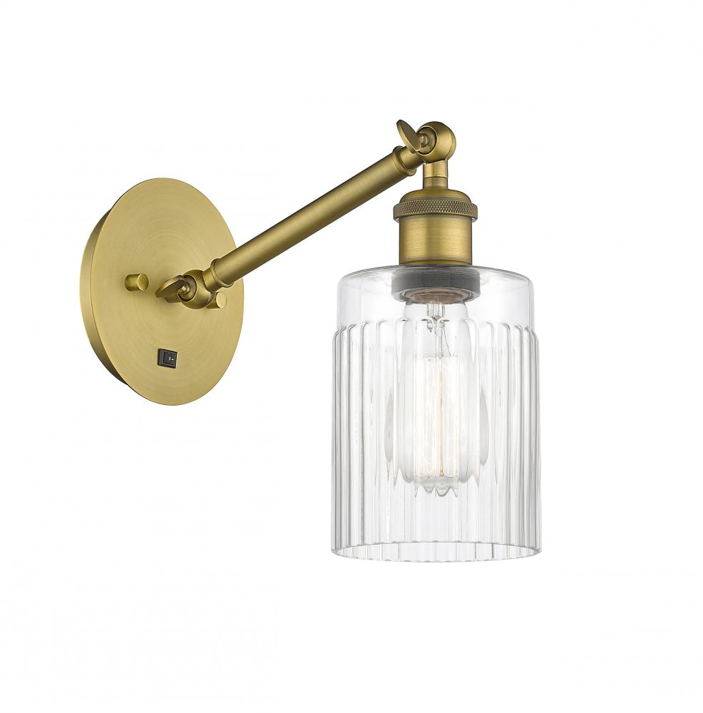 Hadley - 1 Light - 5 inch - Brushed Brass - Adjustable Sconce