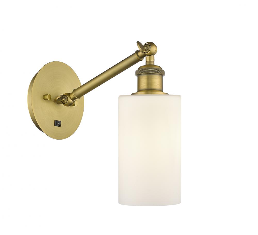 Clymer - 1 Light - 4 inch - Brushed Brass - Adjustable Sconce