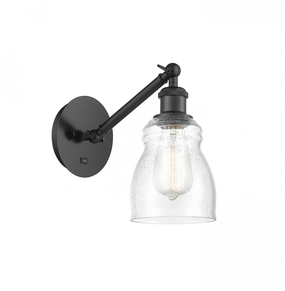 Ellery - 1 Light - 5 inch - Matte Black - Adjustable Sconce