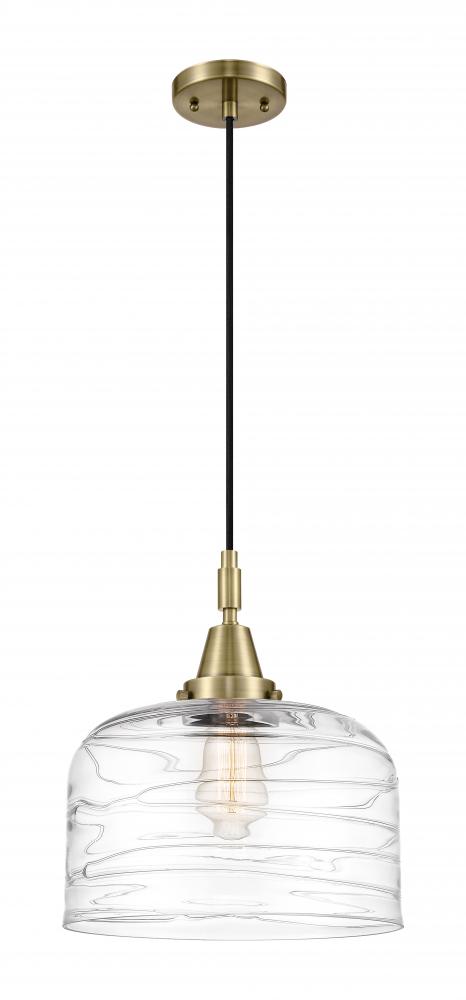 Bell - 1 Light - 12 inch - Polished Nickel - Mini Pendant