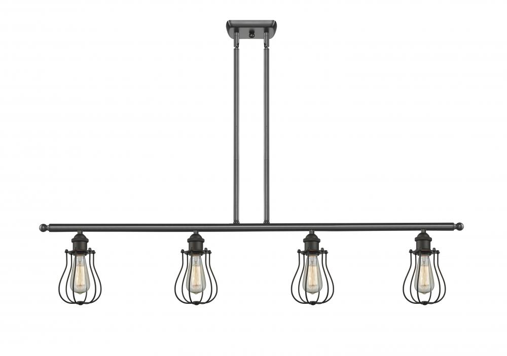 Muselet - 4 Light - 48 inch - Oil Rubbed Bronze - Cord hung - Island Light