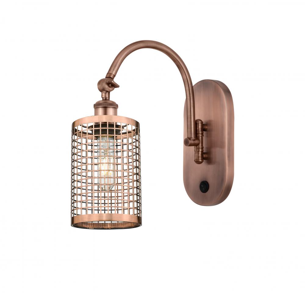 Nestbrook - 1 Light - 5 inch - Antique Copper - Adjustable Swing Arm