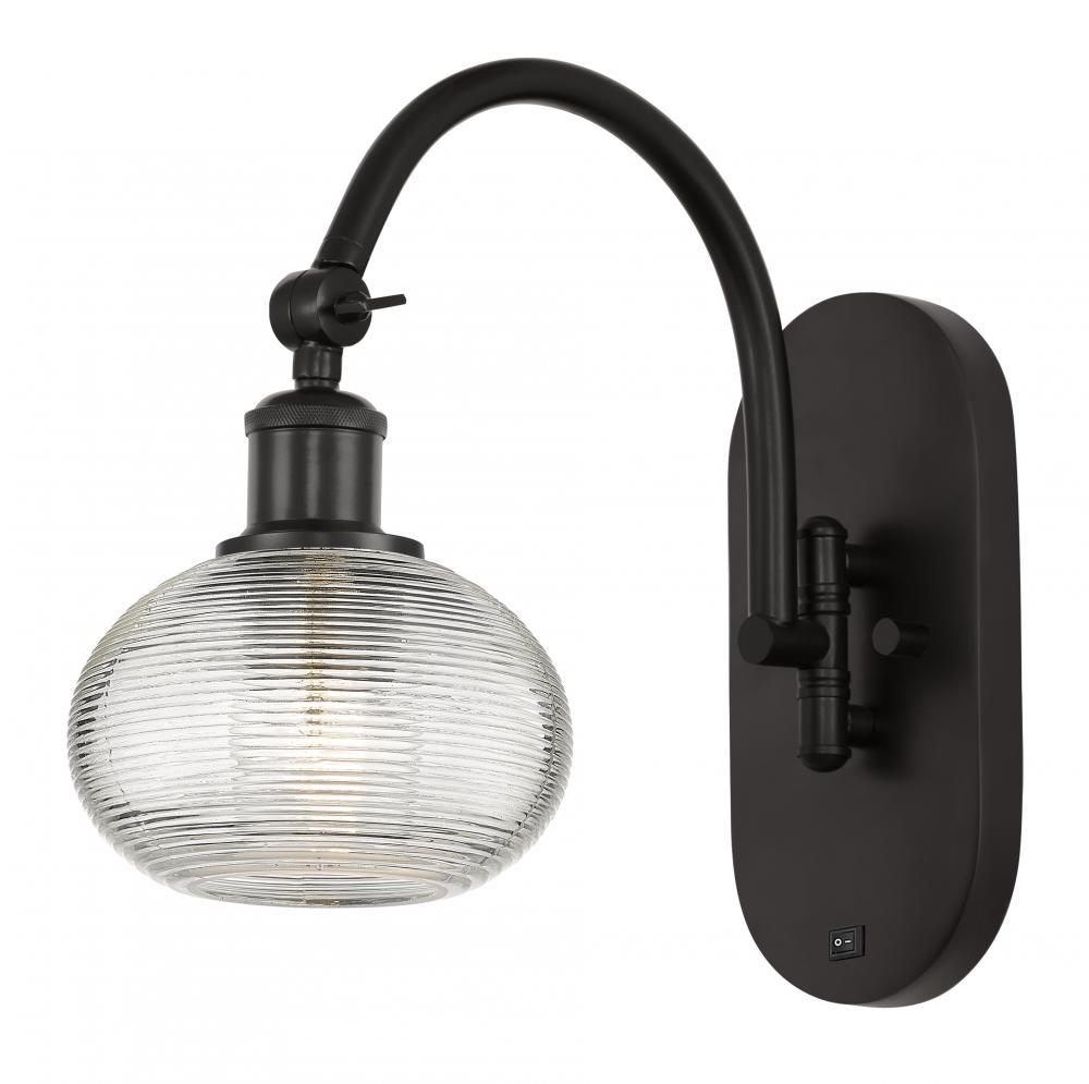 Ithaca - 1 Light - 6 inch - Oil Rubbed Bronze - Adjustable Swing Arm