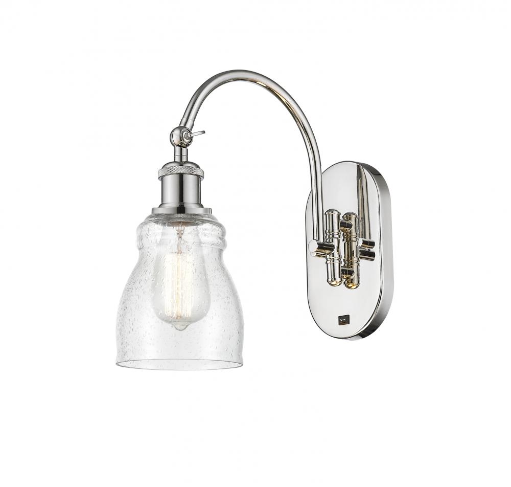 Ellery - 1 Light - 5 inch - Polished Nickel - Adjustable Swing Arm