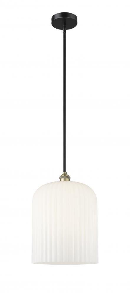Bridal Veil - 1 Light - 5 inch - Black Antique Brass - Cord hung - Mini Pendant