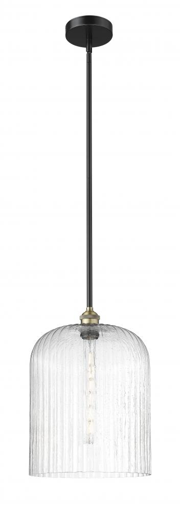 Bridal Veil - 1 Light - 5 inch - Black Antique Brass - Cord hung - Mini Pendant