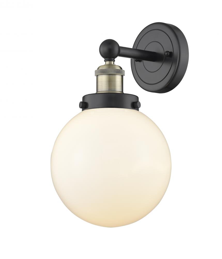 Beacon - 1 Light - 8 inch - Black Antique Brass - Sconce