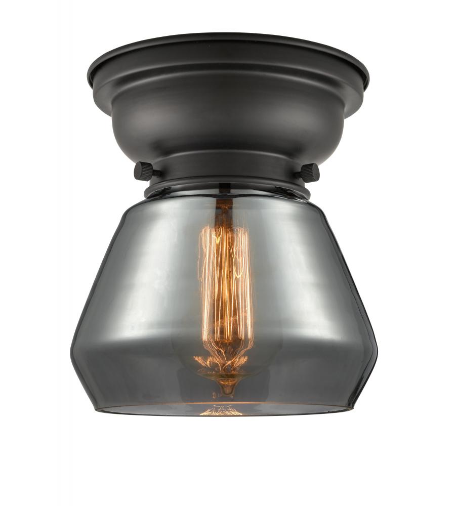 Fulton - 1 Light - 7 inch - Brushed Brass - Flush Mount