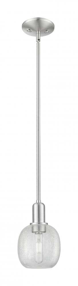 Belfast - 1 Light - 6 inch - Black Antique Brass - Stem hung - Mini Pendant