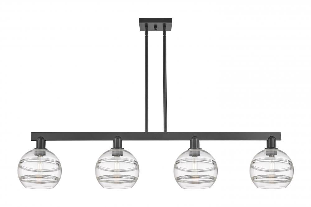Rochester - 4 Light - 51 inch - Antique Copper - Stem hung - Island Light