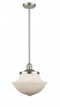 Innovations Lighting 201S-PN-G541 - Oxford - 1 Light - 12 inch - Polished Nickel - Stem Hung - Mini Pendant