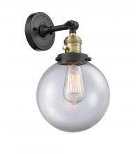 Innovations Lighting 203SW-BAB-G202-8 - Beacon - 1 Light - 8 inch - Black Antique Brass - Adjustable Sconce