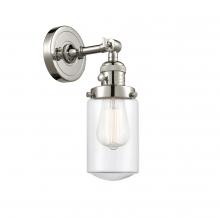 Innovations Lighting 203SW-PN-G312-LED - Dover - 1 Light - 5 inch - Polished Nickel - Adjustable Sconce