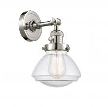 Innovations Lighting 203SW-PN-G324-LED - Olean - 1 Light - 7 inch - Polished Nickel - Adjustable Sconce