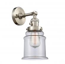 Innovations Lighting 203SW-SN-G182 - Canton - 1 Light - 7 inch - Brushed Satin Nickel - Adjustable Sconce