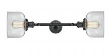 Innovations Lighting 208L-BK-G72 - Bell - 2 Light - 8 inch - Matte Black - Adjustable Bath Vanity Light