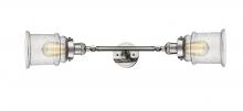 Innovations Lighting 208L-PN-G184 - Canton - 2 Light - 6 inch - Polished Nickel - Adjustable Bath Vanity Light