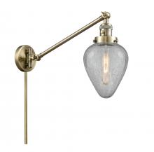 Innovations Lighting 237-AB-G165-LED - Geneseo - 1 Light - 8 inch - Antique Brass - Swing Arm