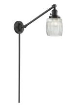 Innovations Lighting 237-OB-G302-LED - Colton - 1 Light - 8 inch - Oil Rubbed Bronze - Swing Arm
