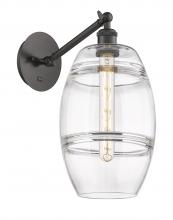 Innovations Lighting 317-1W-OB-G557-8CL - Vaz - 1 Light - 8 inch - Oil Rubbed Bronze - Adjustable Sconce