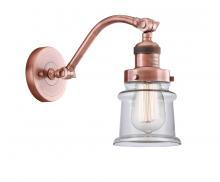 Innovations Lighting 515-1W-AC-G182S - Canton - 1 Light - 7 inch - Antique Copper - Adjustable Sconce