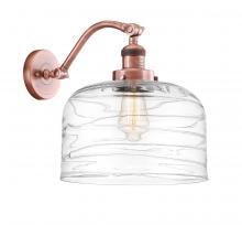 Innovations Lighting 515-1W-AC-G713-L-LED - Bell - 1 Light - 12 inch - Antique Copper - Sconce