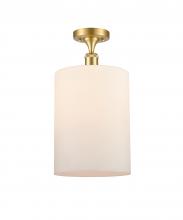 Innovations Lighting 516-1C-SG-G111-L - Cobbleskill - 1 Light - 9 inch - Satin Gold - Semi-Flush Mount