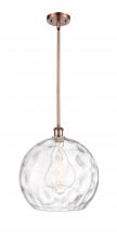 Innovations Lighting 516-1S-AC-G1215-14 - Athens Water Glass - 1 Light - 13 inch - Antique Copper - Pendant