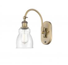 Innovations Lighting 518-1W-BB-G394 - Ellery - 1 Light - 5 inch - Brushed Brass - Adjustable Swing Arm