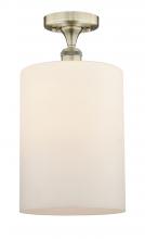 Innovations Lighting 616-1F-AB-G111-L - Cobbleskill - 1 Light - 9 inch - Antique Brass - Semi-Flush Mount