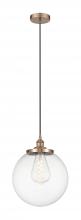 Innovations Lighting 616-1PH-AC-G202-14 - Beacon - 1 Light - 14 inch - Antique Copper - Mini Pendant