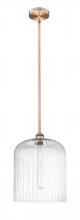 Innovations Lighting 616-1S-AC-G559-12CL - Bridal Veil - 1 Light - 5 inch - Antique Copper - Cord hung - Mini Pendant
