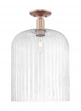 Innovations Lighting 716-1C-AC-G559-12SDY - Bridal Veil - 1 Light - 12 inch - Antique Copper - Semi-Flush Mount