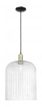 Innovations Lighting 716-1P-BAB-G559-12SDY - Bridal Veil - 1 Light - 12 inch - Black Antique Brass - Cord hung - Mini Pendant